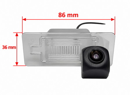 Achteruitrijcamera Opel Zafira C - Tourer - Kentekenverlichting Full HD Camera - Fisheye - 170 graden kijkhoek -  AHD - IP68