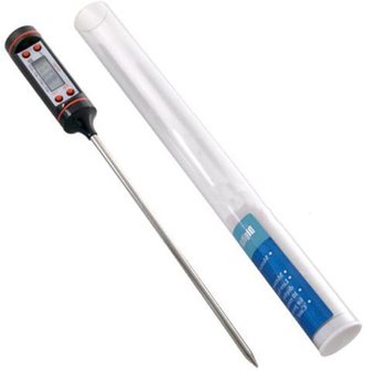 Digitale Vleesthermometer | BBQ Vlees Thermometer | Grill Thermometer inclusief Batterij en Opbergbox