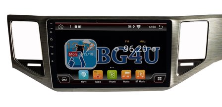 Navigatie radio VW Volkswagen Sportsvan, Android OS, 10.1 inch scherm,  GPS, Wifi, Mirror link, DAB+, Bluetooth, grijs
