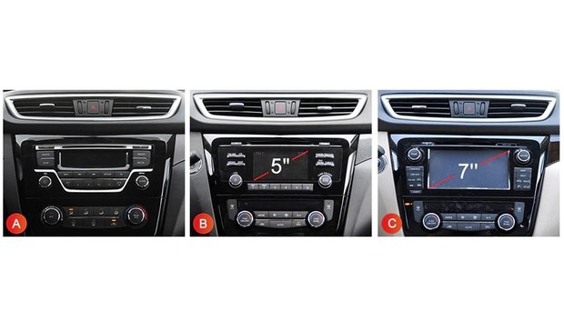 Navigatie radio Nissan Qashqai X-Trail 2013-2017, Android OS, Apple Carplay, 10.1 inch scherm, GPS, Wifi, Mirror link, Bluetooth