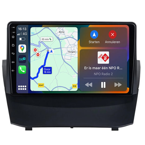Android navigatie radio Ford Fiesta 2009-2017