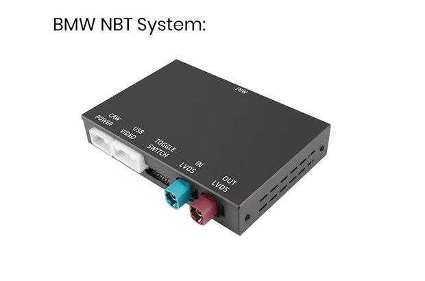 Draadloze Apple Carplay & Android Auto module BMW NBT Systeem | BMW Interface Navigatie uitbreiding NBT Systeem Draadloos | Behoud origineel scherm en functies
