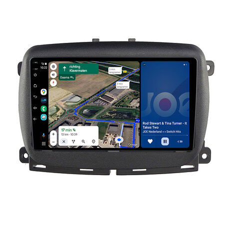 Android navigatie radio Fiat 500 2015-2019