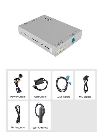 Peugeot Citroen Draadloze Apple Carplay & Android Auto module PSA SMEG & MRN Systeem