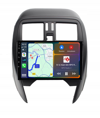 Android navigatie radio Nissan Micra 2014-2017