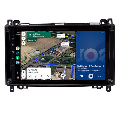 Android navigatie radio Mercedes Vito Viano Sprinter B200 Apple Carplay Android Auto