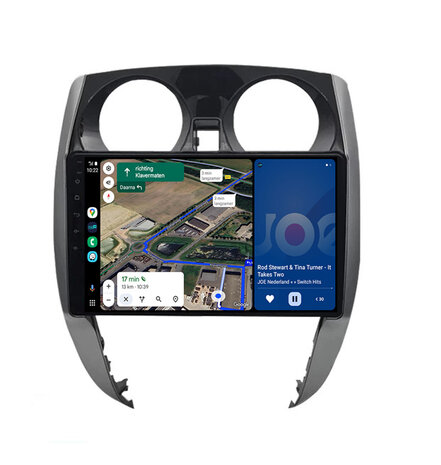 Android navigatie radio Nissan Note 2013-2017 Apple Carplay Android Auto
