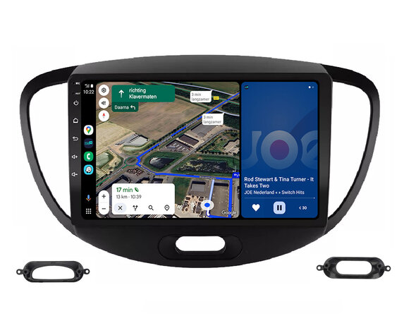 Android navigatie radio Hyundai i10 2007-2013 Apple Carplay Android Auto