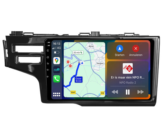 Android navigatie radio Honda Jazz 2015-2020 Apple Carplay Android Auto