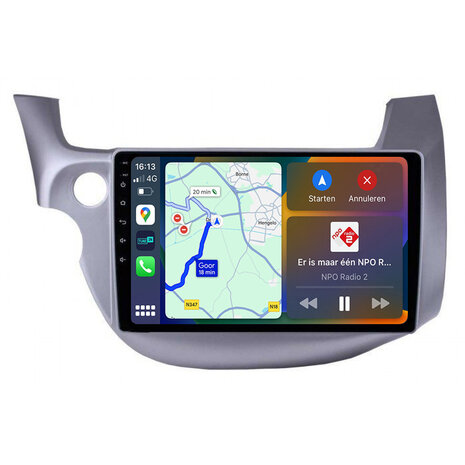 Android navigatie radio Honda Jazz 2008-2014 Apple Carplay Android Auto