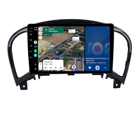 Android navigatie radio Nissan Juke 2010-2014 Apple Carplay Android Auto