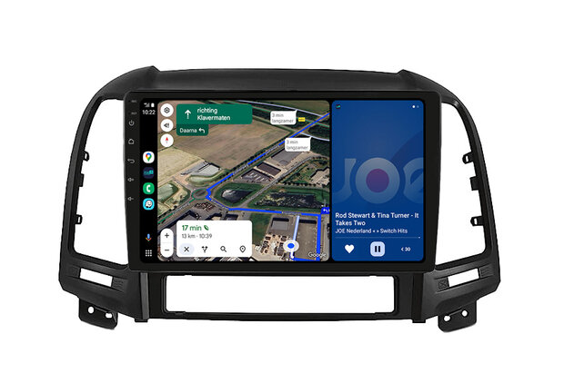 Android navigatie radio Hyundai Santa Fe 2006-2012 Apple Carplay Android Auto