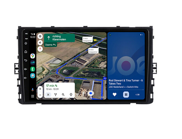 Android navigatie radio met Apple Carplay & Android Auto Draadloos & Bekabeld VW T-Roc T-Cross
