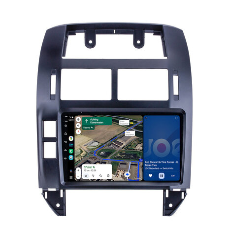 Android navigatie radio met Apple Carplay & Android Auto Draadloos & Bekabeld VW Polo 9N