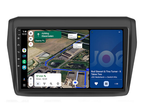 Android navigatie radio met Apple Carplay & Android Auto Draadloos & Bekabeld Suzuki Swift