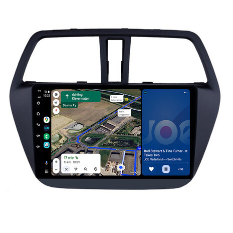 Android navigatie radio met Apple Carplay & Android Auto Draadloos & Bekabeld Suzuki SX-4 Cross