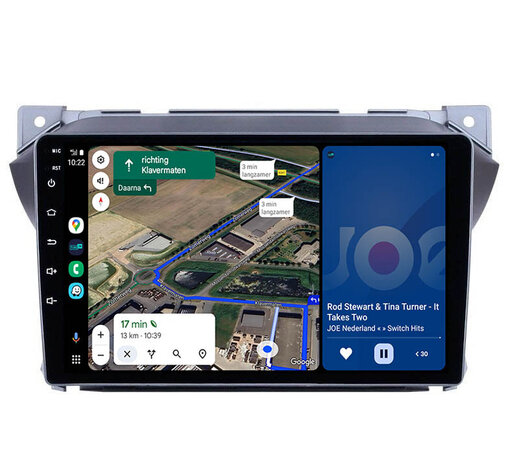 Android navigatie radio met Apple Carplay & Android Auto Draadloos & Bekabeld Suzuki Alto