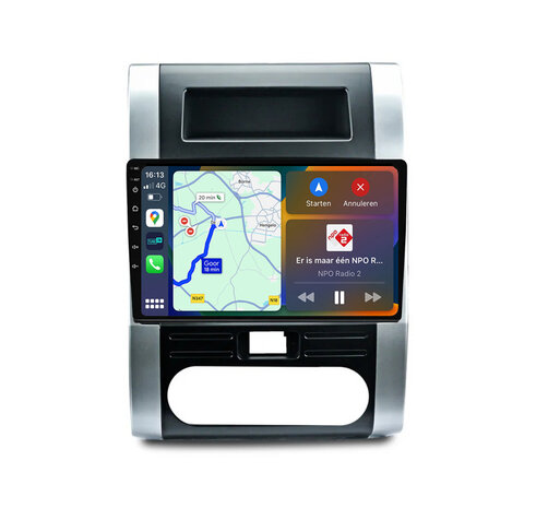 Android navigatie radio met Apple Carplay & Android Auto Draadloos & Bekabeld Nissan X-Trail