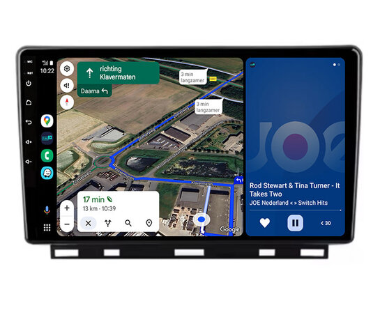Android Navigatie Radio met Apple Carplay & Android Auto Draadloos & Bekabeld Renault Clio 5