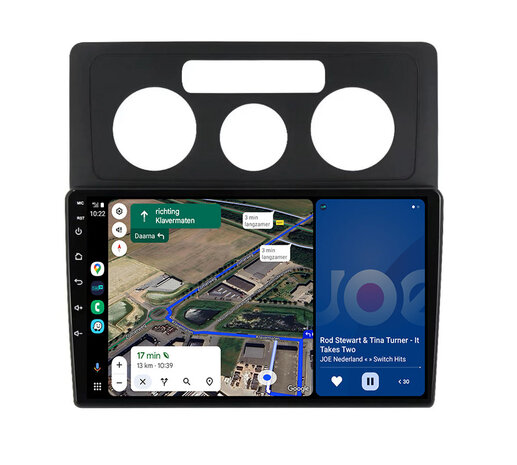 Android Navigatie Radio met Apple Carplay & Android Auto Draadloos & Bekabeld Volkswagen VW Caddy