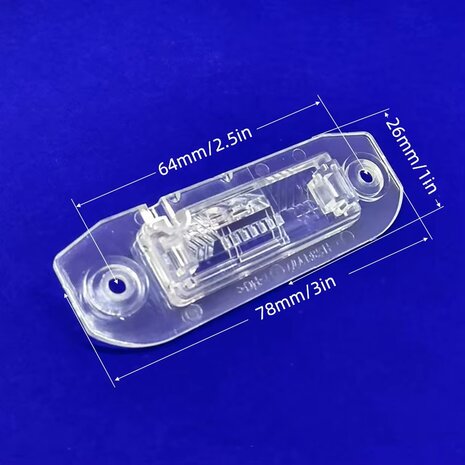 Achteruitrijcamera Volvo V70 XC60 XC70 XC90  full HD kentekenverlichting grote 170 graden kijkhoek