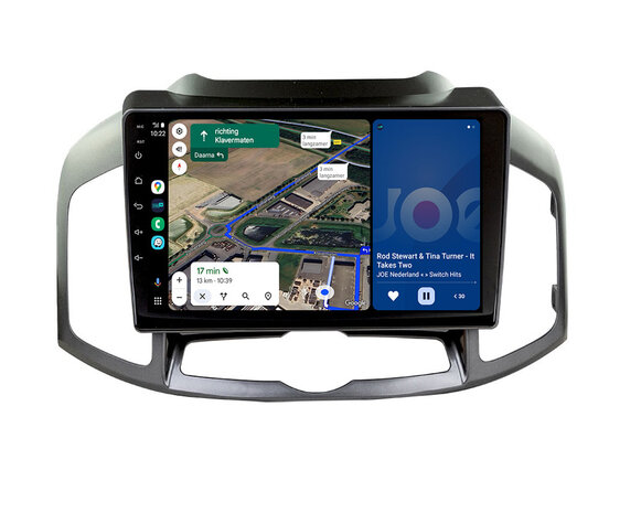 Android Navigatie Radio met Apple Carplay & Android Auto Draadloos & Bekabeld Chevrolet Captiva 2011-2016