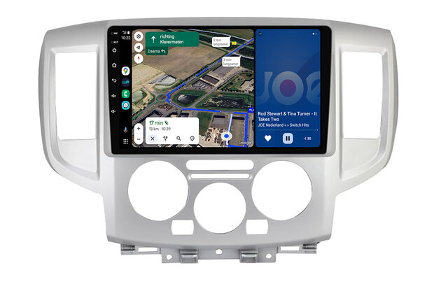 Android Navigatie Radio met Apple Carplay & Android Auto Draadloos & Bekabeld Nissan NV200 2011-2020