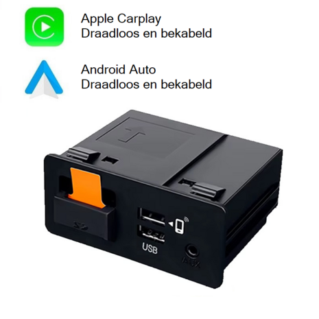 Mazda Connect Carplay Box Android Auto USB Module - Draadloze USB interface voor Mazda Connect Systemen - Integratie met Origin