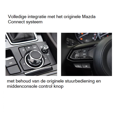Mazda Connect Carplay Box Android Auto USB Module - Draadloze USB interface voor Mazda Connect Systemen - Integratie met Origin
