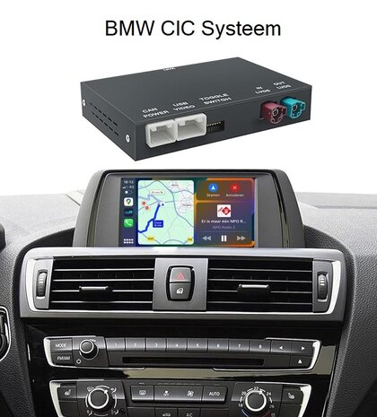 Draadloze Apple Carplay & Android Auto module BMW CIC Systeem