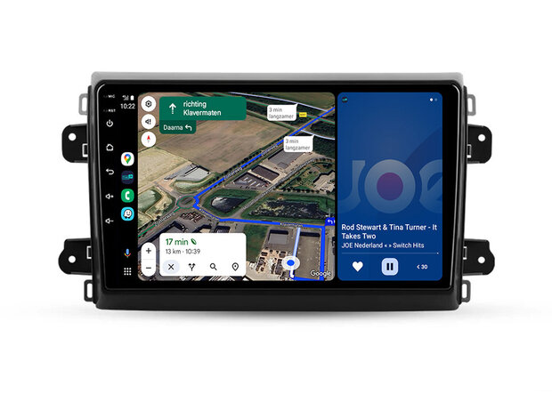 Android Navigatie Fiat Ducato 2021-2025 - Android OS - Apple Carplay - Android Auto - Draadloos - GPS - Wifi - Bluetooth - 9 in
