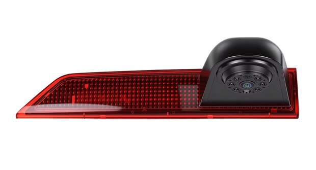 Achteruitrijcamera Ford Transit 2012-2015 - 3e Derde Remlicht HD Camera - Achterdeur - IP67