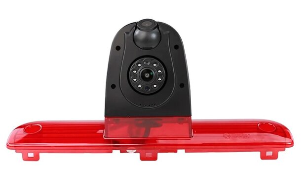 Dubbele Achteruitrijcamera Fiat Ducato Camper / Peugeot Boxer / Citro&euml;n Jumpy 2006-2021 - 3e Derde Remlicht HD Camera Du