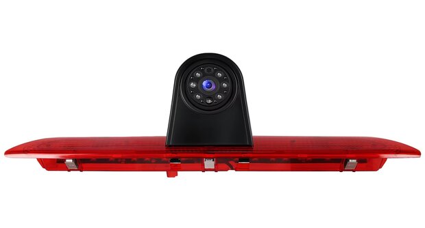 Achteruitrijcamera Ford Transit 2014-2018 Heel - 3e Derde Remlicht HD Camera - Achterdeur - Fisheye 170 graden - IP68