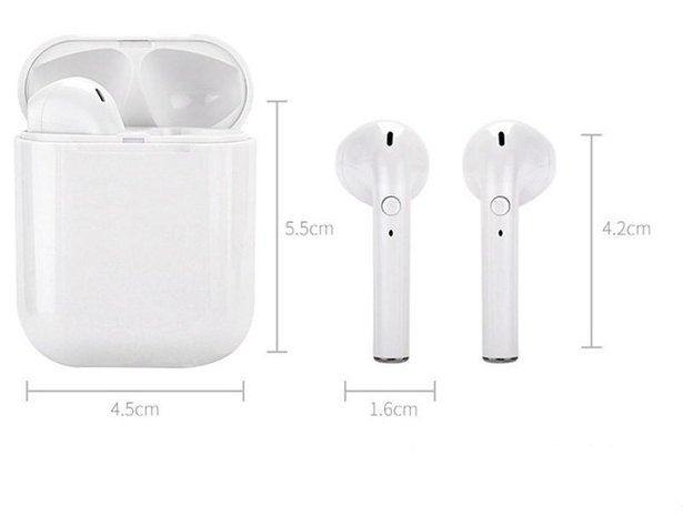 Draadloze In Ear Oordopjes | Bluetooth Earphones | Draadloze Headset | Alternatief van Airpods voor de iPhone 7, 8 en X 