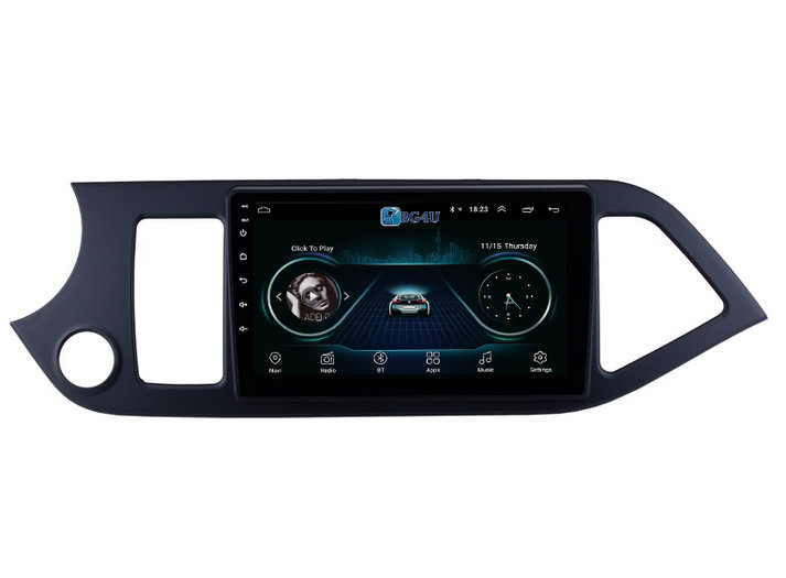 Navigatie radio Kia Picanto 20112014, Android OS, Apple Carplay, 9