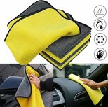 Micro Fiber Doek - Microvezel Handdoek - Auto Droog Doek - Microvezeldoeken - 600 GSM - Geel Micro Fiber Doek - Microvezel Handdoek - Auto Droog Doek - Microvezeldoeken - 600 GSM - Geel