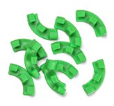 Planten Buigclips - Plant Buigers 90 graden - Clip voor het buigen en leiden van Planten en Bladeren - 10 stuks - Groen Planten Buigclips - Plant Buigers 90 graden - Clip voor het buigen en leiden van Planten en Bladeren - 10 stuks - Groen