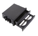 2 in 1 Universele Bekerhouder Enkel Din - 1 Din Bekerhouder Auto met Opbergvak - Auto Drinkhouder Universeel - Auto Organizer Vak - Zwart 2 in 1 Universele Bekerhouder Enkel Din - 1 Din Bekerhouder Auto met Opbergvak - Auto Drinkhouder Universeel - Auto Organizer Vak - Zwart