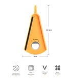 Multifunctionele Antislip Flessenopener - Anti Slip Pot opener - Blikopener Potopener V-Vorm - Geel Multifunctionele Antislip Flessenopener - Anti Slip Pot opener - Blikopener Potopener V-Vorm - Geel