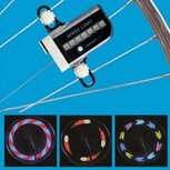 Fiets spaak LED verlichting, 30 verschillende patronen, spaakverlichting, val op in het verkeer!!! Fiets spaak LED verlichting, 30 verschillende patronen, spaakverlichting, val op in het verkeer!!!