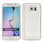 Transparante bumper Samsung S6, G920, schokabsorberend ultra dun TPU siliconen hoesje Transparante bumper Samsung S6, G920, schokabsorberend ultra dun TPU siliconen hoesje