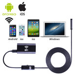 WiFi Endoscoop HD LED | Mini Camera met 10 meter Kabel | Waterdichte inspectie camera met LED Verlichting WiFi Endoscoop HD LED | Mini Camera met 10 meter Kabel | Waterdichte inspectie camera met LED Verlichting