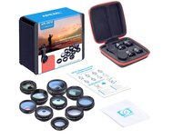 10 in 1 Smartphone Lens Kit | Clip on Lenzen Kit 10 Verschillende Lenzen | Telefoon Opzet Lens Set 10 in 1 Smartphone Lens Kit | Clip on Lenzen Kit 10 Verschillende Lenzen | Telefoon Opzet Lens Set